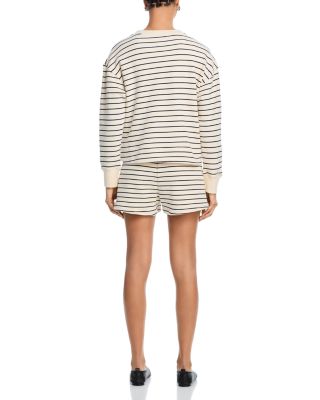 Tyler French Terry Stripe Pullover Sweatshirt