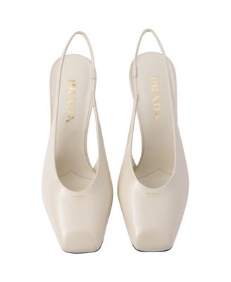  Women's Patent Leather Slingback Pumps