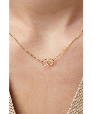 Sam Interlocking Circles Necklace
