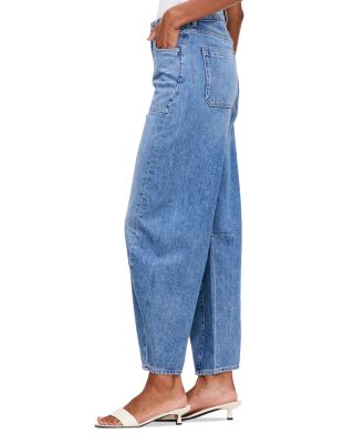 Miro High Rise Barrel Jeans in Meadow Lake Vintage