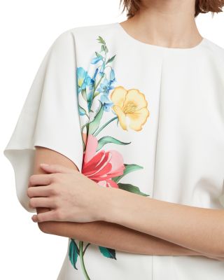 Lahnaa Slouch Sleeve Waisted Top