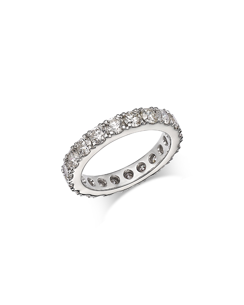 Bloomingdale's Fine Collection Certified Diamond Eternity Band in 14K White Gold, 3.0 tcw