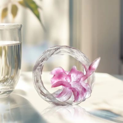 Bloom of a New World Crystal Flower Figurine - Special Edition