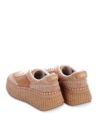 Women's Nama Suede Platform Low Top Sneakers