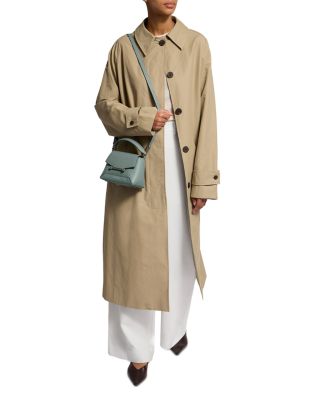 Mosaic Nano Leather Top Handle Bag