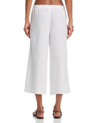 Cropped Wide Leg Pants