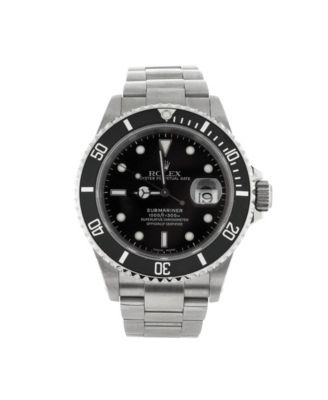 Pre-Owned Rolex - Oyster Perpetual Submariner Date Automatic Watch in Stainless Steel 40mm