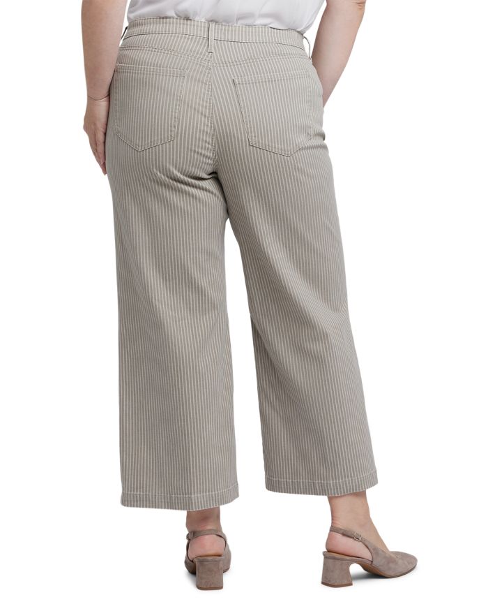 Teresa Wide Leg Ankle Jeans Optic White
