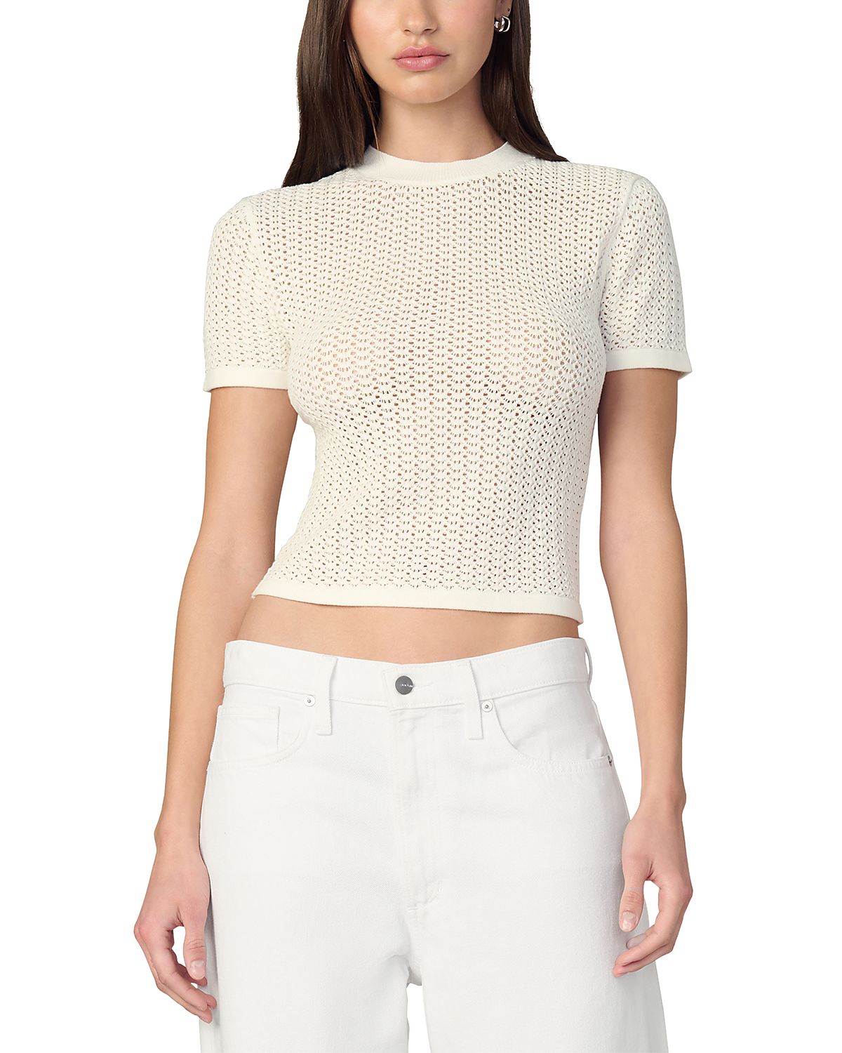 Joe's Jeans The Crochet Baby Tee