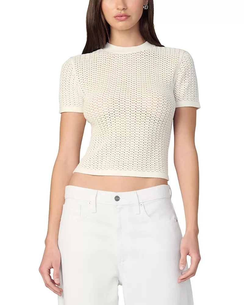 Joe's Jeans The Crochet Baby Tee