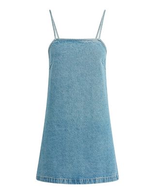 Denim Shift Dress