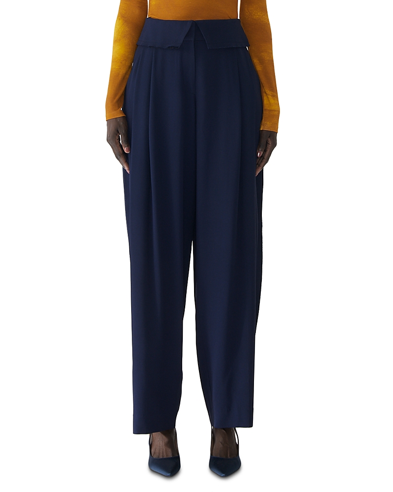 Jason Wu Collection Foldover Waistband Pleated Pants