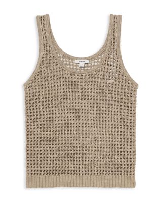 Claudia Linen Knit Tank