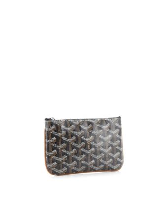 Mini Senat Zip Pouch Coated Canvas