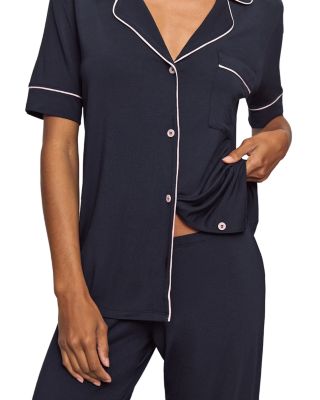 Gisele Short Sleeve Crop Pajama Set