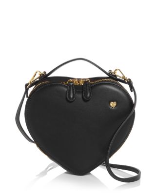 Stoney Clover Lane - Heart Faux Leather Mini Crossbody Bag