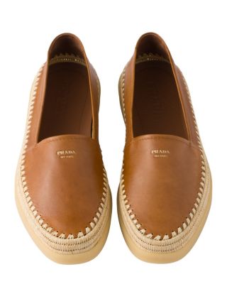 Men's Nappa Leather Espadrilles Loafers