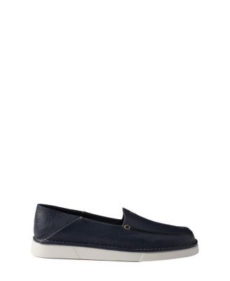 Men's Leather Slip-On Loafers