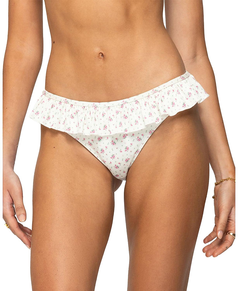 EDIKTED AMELIA RUFFLED BIKINI BOTTOM