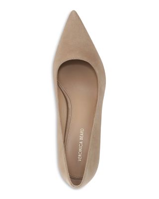 Women's Suede Rita Pointed Pumps