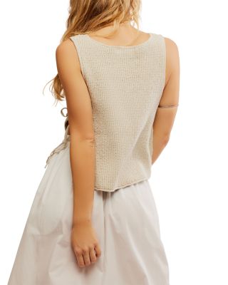Lizzie Side Tie Sweater Top