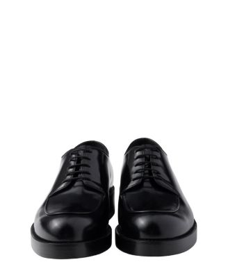  Men's Brushed Leather Derby Shoes