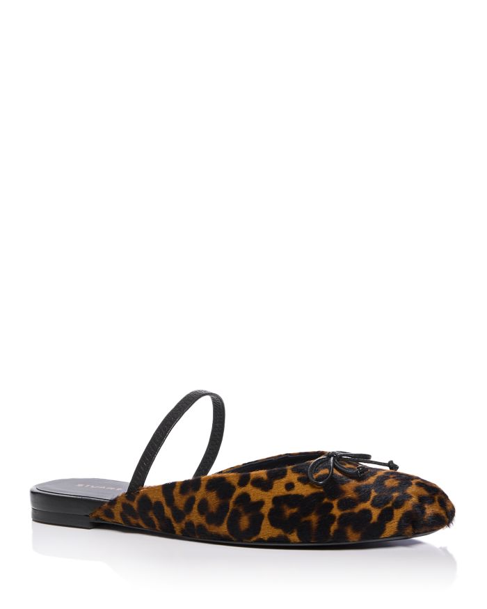 Women's Prima Bow Calf Hair Ballet Flats
