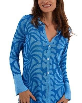 Lara Knit Cover Up Shirt