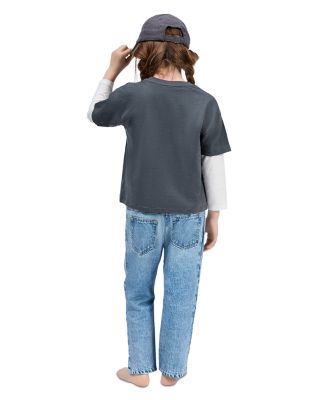 Unisex Mini Miramar Wide Leg Jeans - Baby, Little kid, Big kid