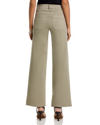 Le Slim Palazzo Mode High Rise Jeans in Thyme