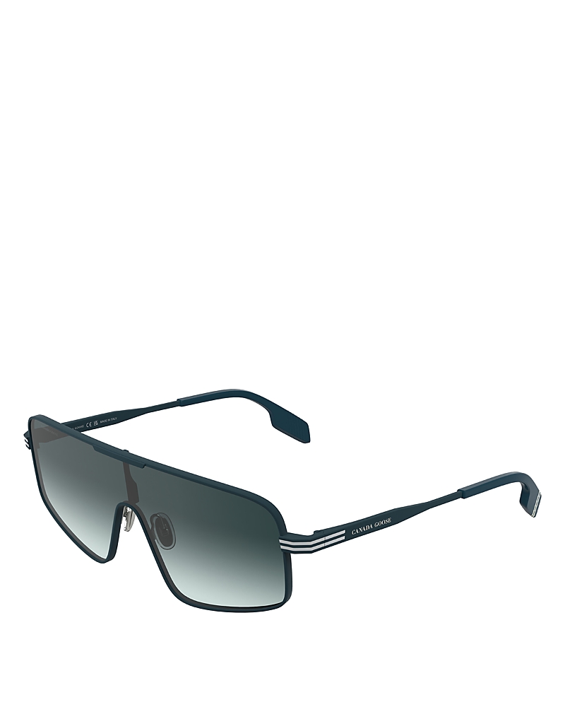 Canada Goose 58mm Gradient Modified Rectangular Shield Sunglasses