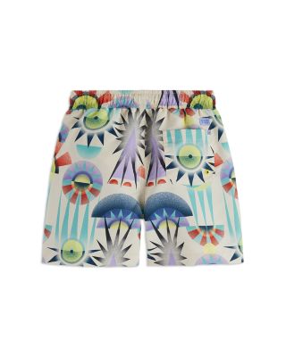 Boys' Mid Length Allover Printed Swim Shorts - Little Kid, Big Kid