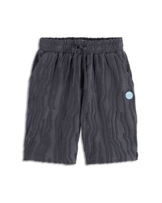 Boys' Mid Length Towelling Jacquard Shorts - Little Kid, Big Kid