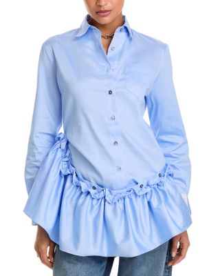 Ruffled Tunic Shirt
