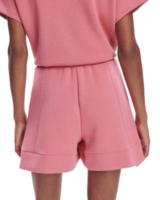 Short Sleeve Sweatshirt & Atrium High Rise Shorts