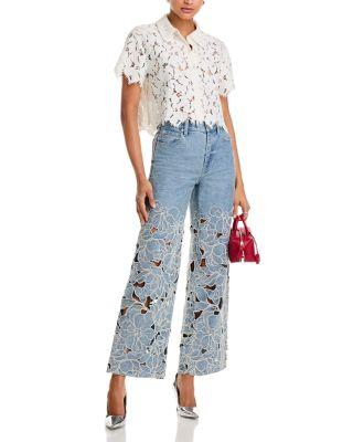 Betty High Rise Straight Leg Jeans in Boca