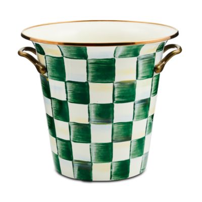 Emerald Check Wine Cooler