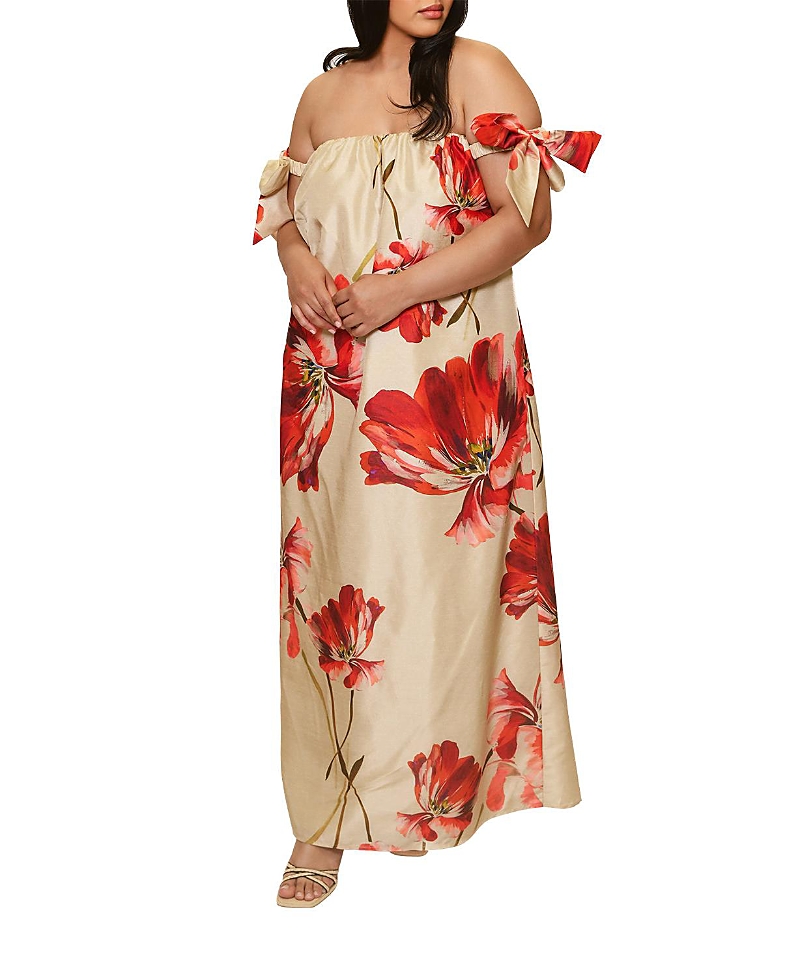 HUTCH PLUS SIZE IRIS DRESS