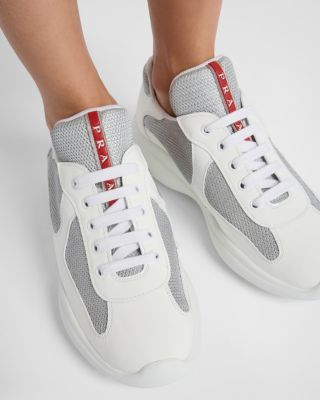  Women's America's Cup Biker Fabric Sneakers