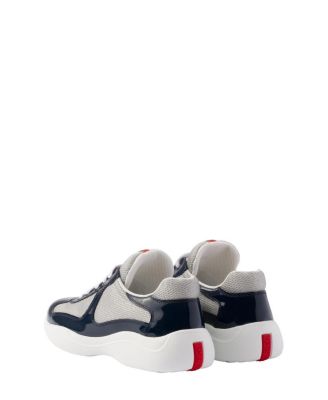  Women's America's Cup Biker Fabric Sneakers