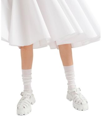  Women's Rubber Monolith Sandals