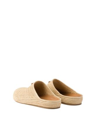 Men's Raffia Mules