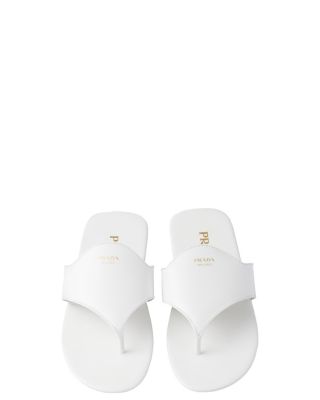 Women's Brushed Leather Thong Sandals