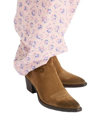  Women's Suede Booties