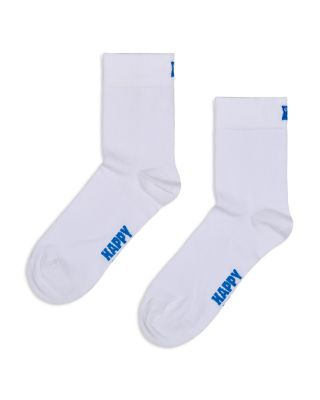 Happy Socks - Solid Half Crew Socks