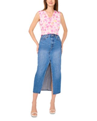 Sleeveless Ruffled Top