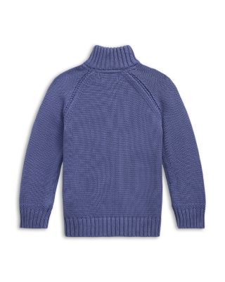Boys' Cotton Full Zip Sweater - Little Kid, Big Kid