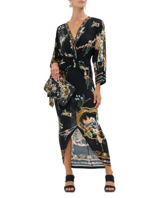 Twist Split Front Dress