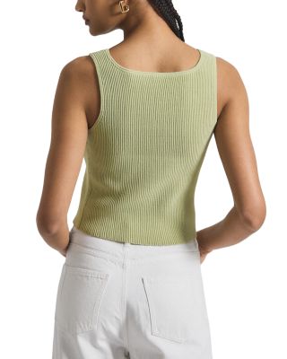 Sain Ribbed Sweater Tank Top