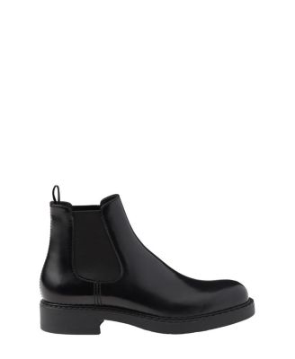 Men's Brushed Leather Chelsea Boots